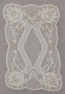 natural lace mat